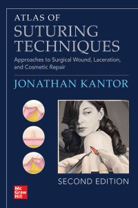 Titelbild: Atlas of Suturing Techniques: Approaches to Surgical Wound, Laceration, and Cosmetic Repair, Second Edition 2nd edition 9781264264391