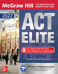 Cover image: McGraw-Hill Education ACT ELITE 2022 1st edition 9781264267040