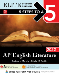 Imagen de portada: 5 Steps to a 5: AP English Literature 2022 Elite Student edition 1st edition 9781264267798