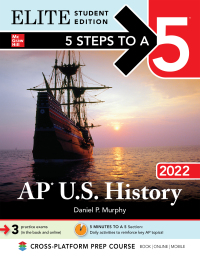 Imagen de portada: 5 Steps to a 5: AP U.S. History 2022 Elite Student Edition 1st edition 9781264267910