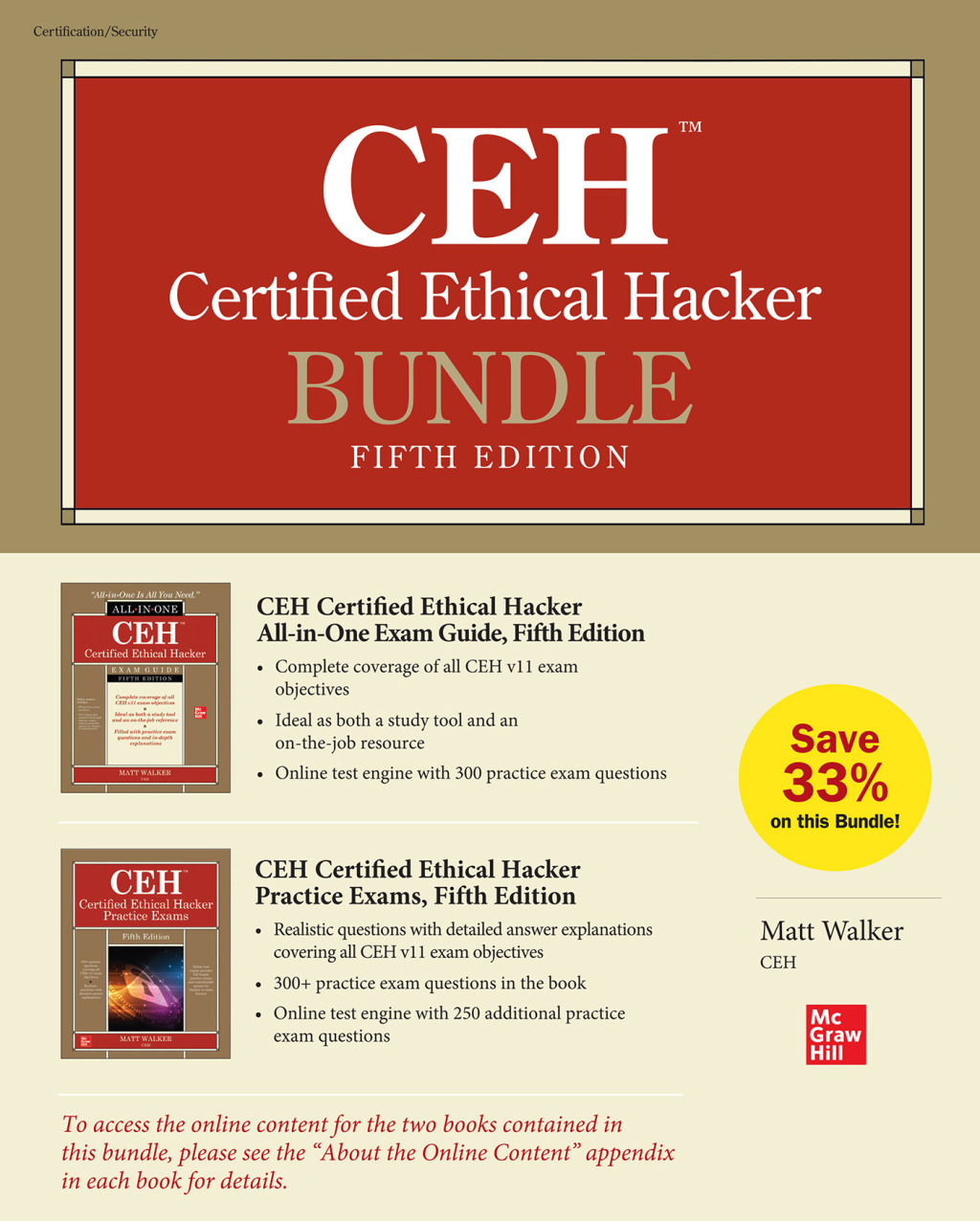 CEH Certified Ethical Hacker Bundle, Fifth Edition 5th Edition