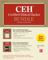 Imagen de portada: CEH Certified Ethical Hacker Bundle, Fifth Edition 5th edition 9781264274765