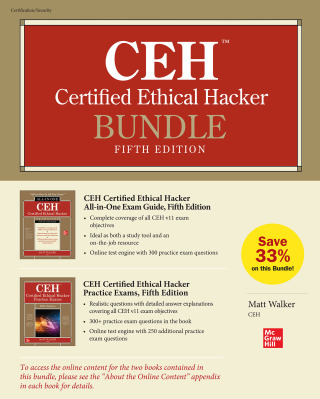 Cover image: CEH Certified Ethical Hacker Bundle, Fifth Edition 5th edition 9781264274765