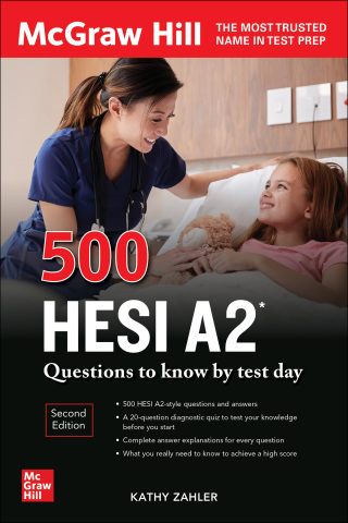 表紙画像: 500 HESI A2 Questions to Know by Test Day, Second Edition 2nd edition 9781264277735
