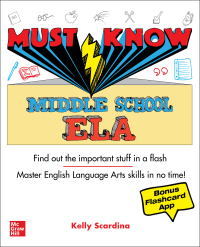 Cover image: Must Know Middle School ELA 1st edition 9781264277759