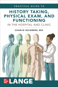 Cover image: Lange's Practical Guide to History Taking, Physical Exam, and Functioning in the Hospital and Clinic 1st edition 9781264278039