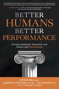 Imagen de portada: Better Humans, Better Performance 1st edition 9781264278152