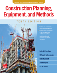 Imagen de portada: Construction Planning, Equipment, and Methods 10th edition 9781264278725