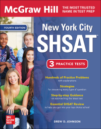 Cover image: McGraw Hill New York City SHSAT, Fourth Edition 4th edition 9781264285754