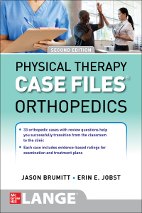 Cover image: Physical Therapy Case Files: Orthopedics 2nd edition 9781264286003