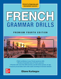 Omslagafbeelding: French Grammar Drills, Premium Fourth Edition 4th edition 9781264286065