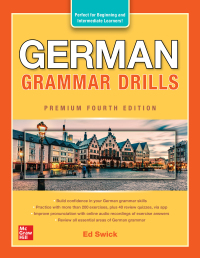 表紙画像: German Grammar Drills, Premium Fourth Edition 4th edition 9781264286102