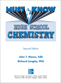 Cover image: Must Know High School Chemistry, Second Edition 2nd edition 9781264286171