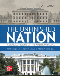 Cover image: The Unfinished Nation: A Concise History of the American People 10th edition 9781260726831