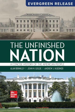 Cover image: The Unfinished Nation: A Concise History of the American People 10th edition 9781260726831