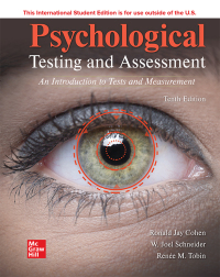 Imagen de portada: Psychological Testing and Assessment 10th edition 9781265799731