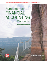 Cover image: Fundamental Financial Accounting Concepts 11th edition 9781265588076
