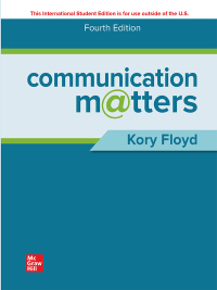 Titelbild: Communication Matters 4th edition 9781260597813