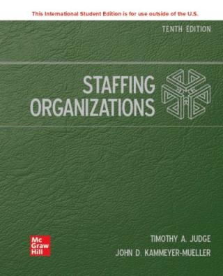 Cover image: ISE Staffing Organizations 10th edition 9781260597608