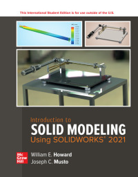 Imagen de portada: Introduction to Solid Modeling Using SolidWorks 2021 17th edition 9781265242633