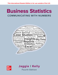 Cover image: Business Statistics 4th edition 9781260597561