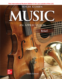 Titelbild: Music: An Appreciation, Brief 10th edition 9781260597653