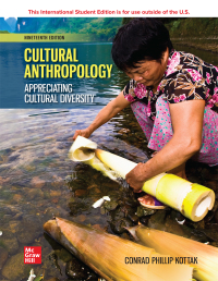 Imagen de portada: Cultural Anthropology 19th edition 9781260598117
