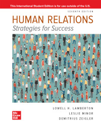Cover image: Human Relations 7th edition 9781264589302