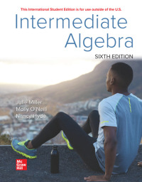 表紙画像: Intermediate Algebra 6th edition 9781264418756