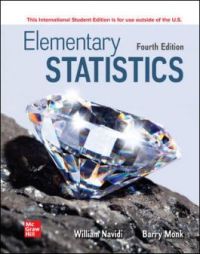 Cover image: Elementary Statistics 4th edition 9781264417001