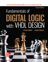 Cover image: Fundamentals of Digital Logic with VHDL Design ISE 4th edition 9781264364282