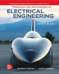Cover image: Principles and Applications of Electrical Engineering 7th edition 9781260598094