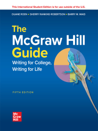 表紙画像: The McGraw-Hill Guide: Writing for College Writing for Life 5th edition 9781265598716