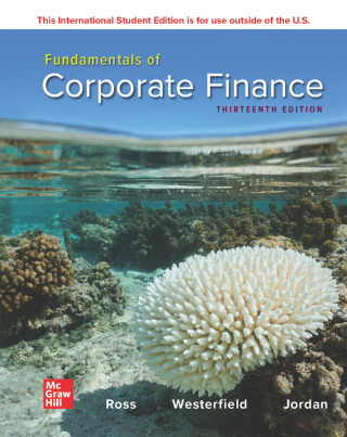 Cover image: Fundamentals of Corporate Finance ISE 13th edition 9781265553609