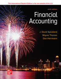 Imagen de portada: Financial Accounting ISE 6th edition 9781264364657