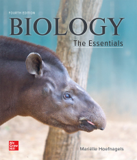 Cover image: Biology: The Essentials 4th edition 9781260709636