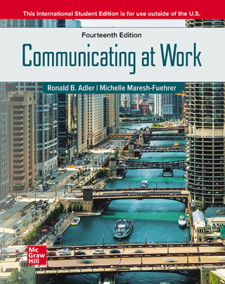 صورة الغلاف: Communicating at Work ISE 14th edition 9781264907502