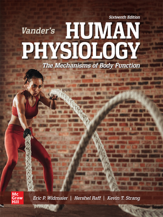 Cover image: Vander's Human Physiology 16th edition 9781264125739