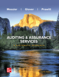 Cover image: Auditing & Assurance Services: A Systematic Approach 12th edition 9781264100675