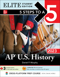 Imagen de portada: 5 Steps to a 5: AP U.S. History 2023 Elite Student Edition 1st edition 9781264476114