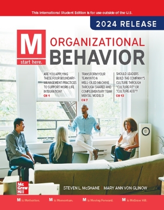 Cover image: M: Organizational Behavior: 2024 Release ISE 6th edition 9781266955587