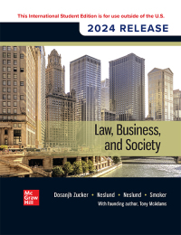 Cover image: Law, Business and Society: 2024 Release ISE 14th edition 9781266950018