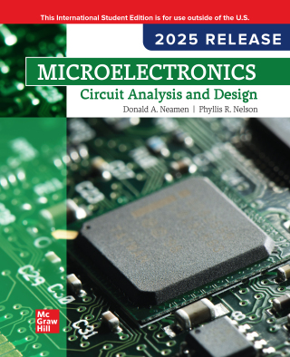 Cover image: Microelectronics Circuit Analysis and Design: 2025 Release ISE 5th edition 9781266812583