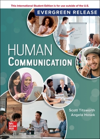 Imagen de portada: Human Communication: 2024 Release ISE 8th edition 9781266356742
