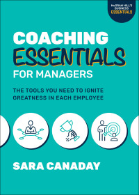 Cover image: Coaching Essentials for Managers 1st edition 9781264573585