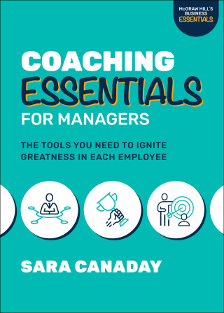 Cover image: Coaching Essentials for Managers 1st edition 9781264573585