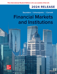 Imagen de portada: Financial Markets and Institutions: 2024 Release ISE 9th edition 9781266825811