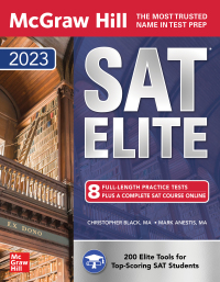 Cover image: McGraw Hill SAT Elite 2023 1st edition 9781264588800