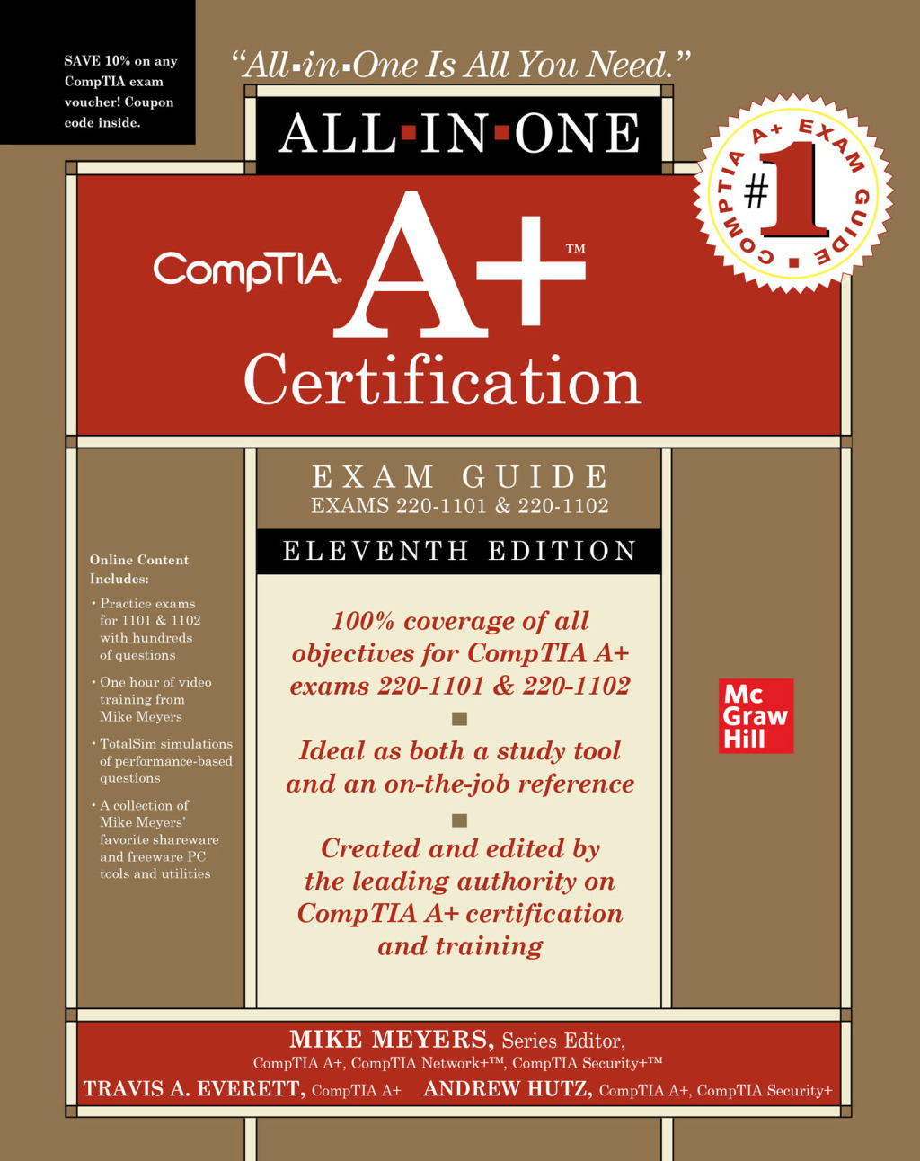 CompTIA A+  Certification All-in-One Exam Guide (Exams 220-1101 & 220-1102) 11th Edition