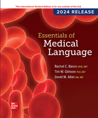 Omslagafbeelding: Essentials of Medical Language ISE 5th edition 9781266350559